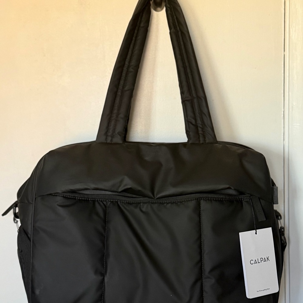 Black Calpak Luka Duffel Bag